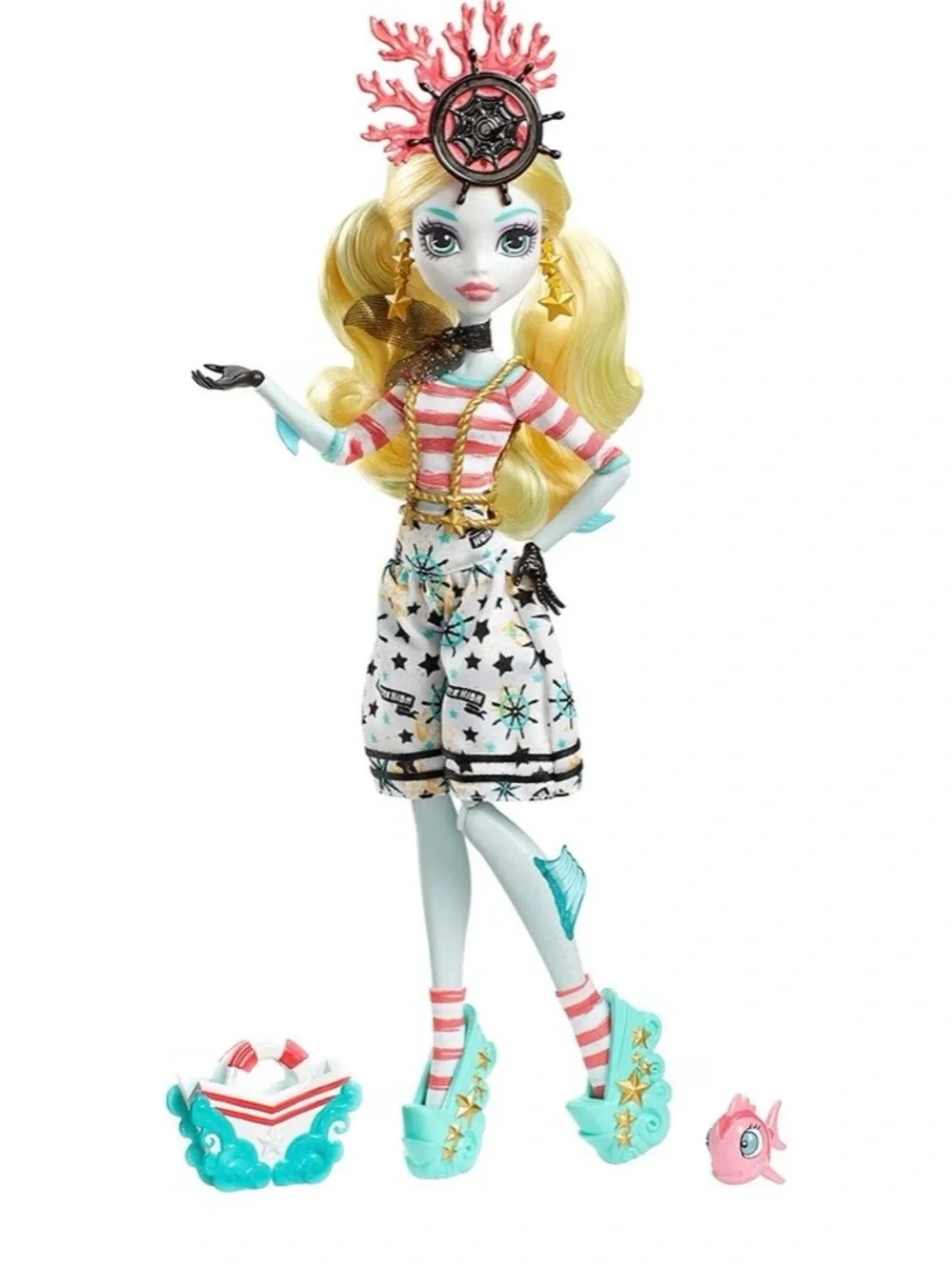 Monster High wave 1 Abbey (black elastics)